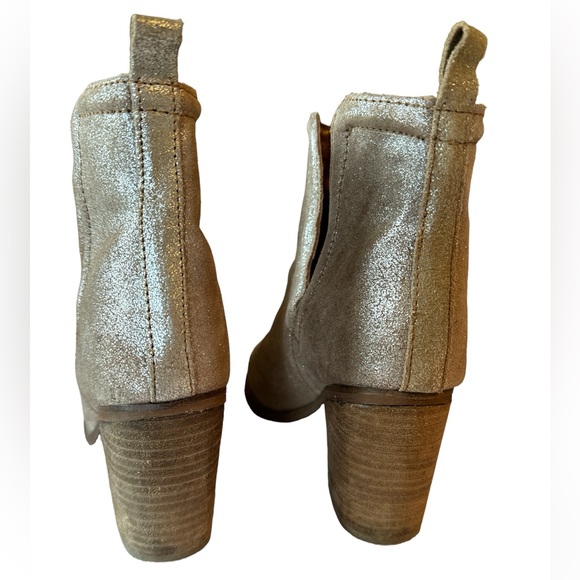Diba Later on metallic leather bootie size 10 - Picture 4 of 5